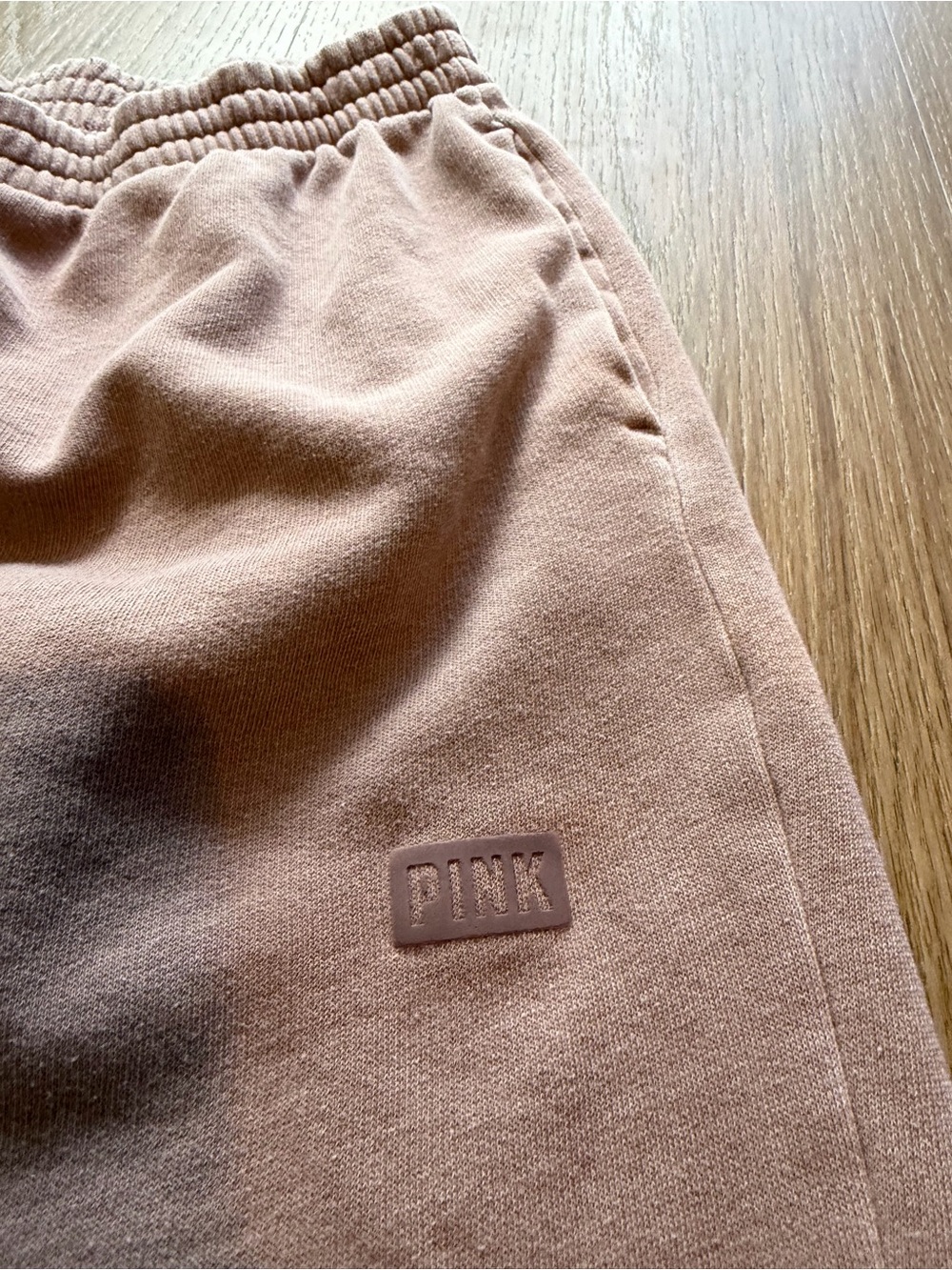 PINK Victoria's Secret Dusty Mauve Girls' Jogger Sweatpants - Picture 2 of 7